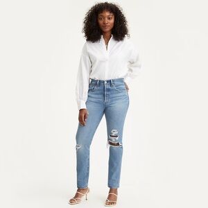 Levi’s 501 Skinny Distressed Jean
